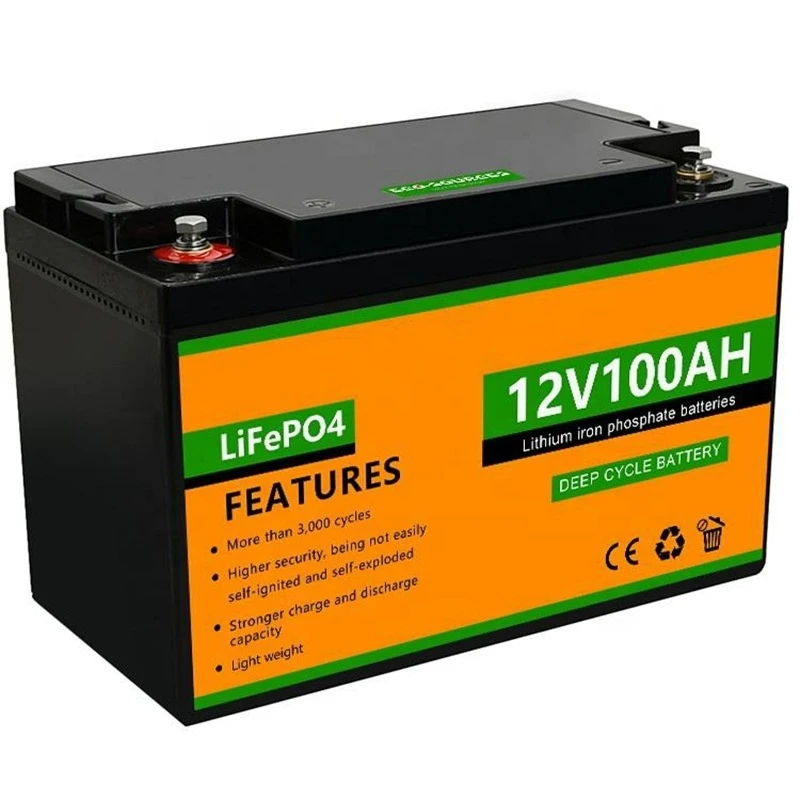 Baterai LiFePO4 Siklus Dalam 12V 100Ah