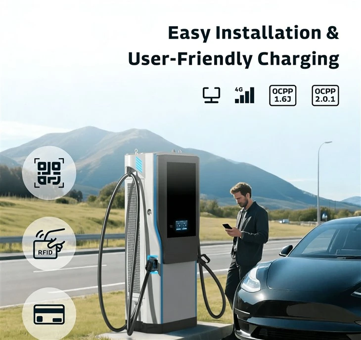 Pengisi Daya Cepat DC 180 KW