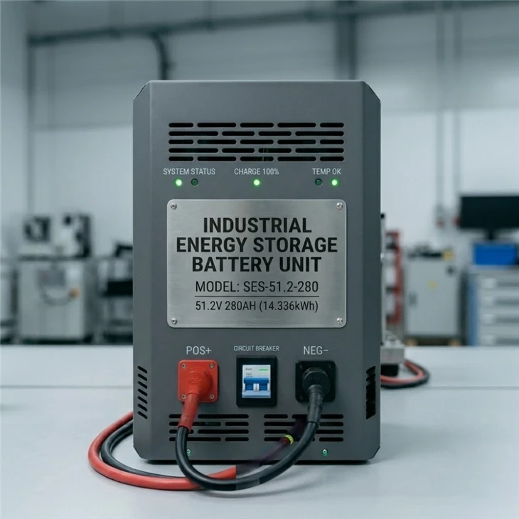 Baterai Penyimpanan Energi Tegangan Tinggi 51,2V 280AH-